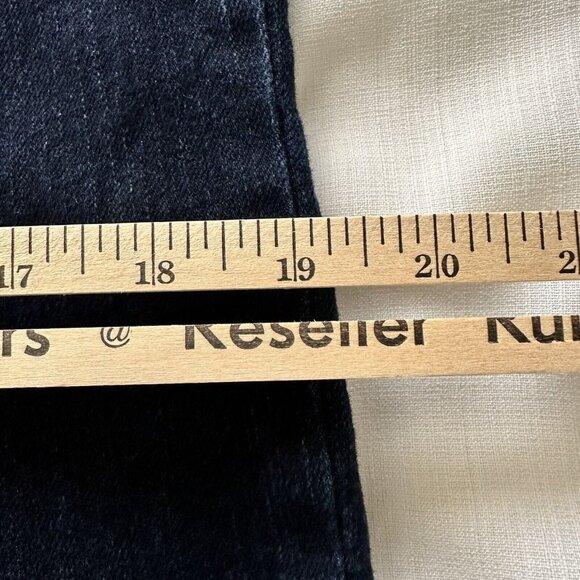 Gloria Vanderbilt Amanda Rhinestone Pocket Stretch Jeans Dark Blue Women's SZ 10 - Picture 11 of 14